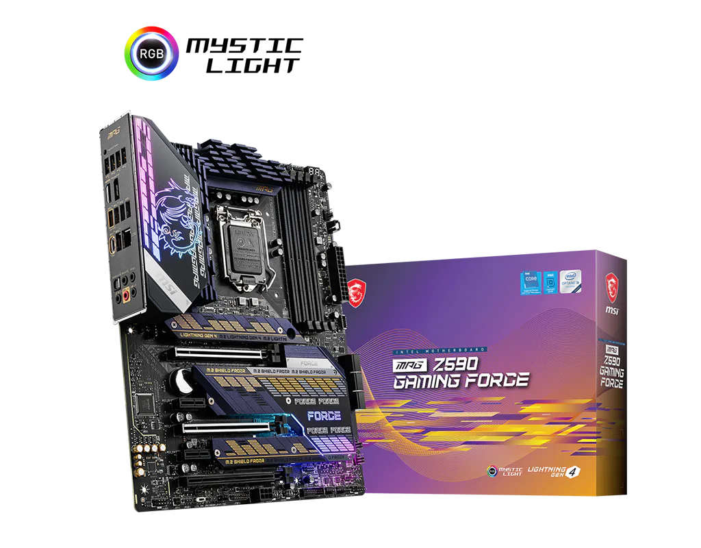MSI 微星 MPG Z590 GAMING FORCE 主機板