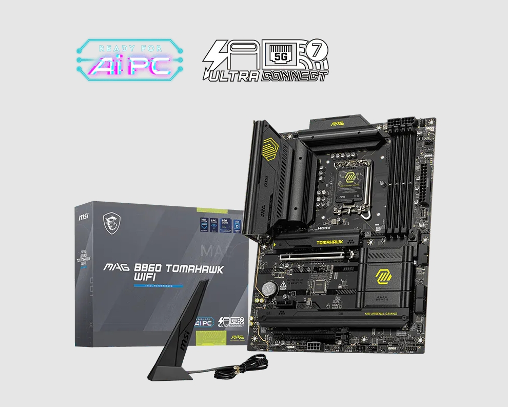 微星 MAG B860 TOMAHAWK WIFI(ATX/3+2年保)