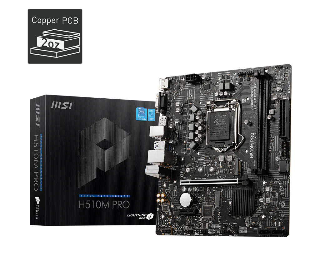 MSI 微星 H510M PRO 主機板