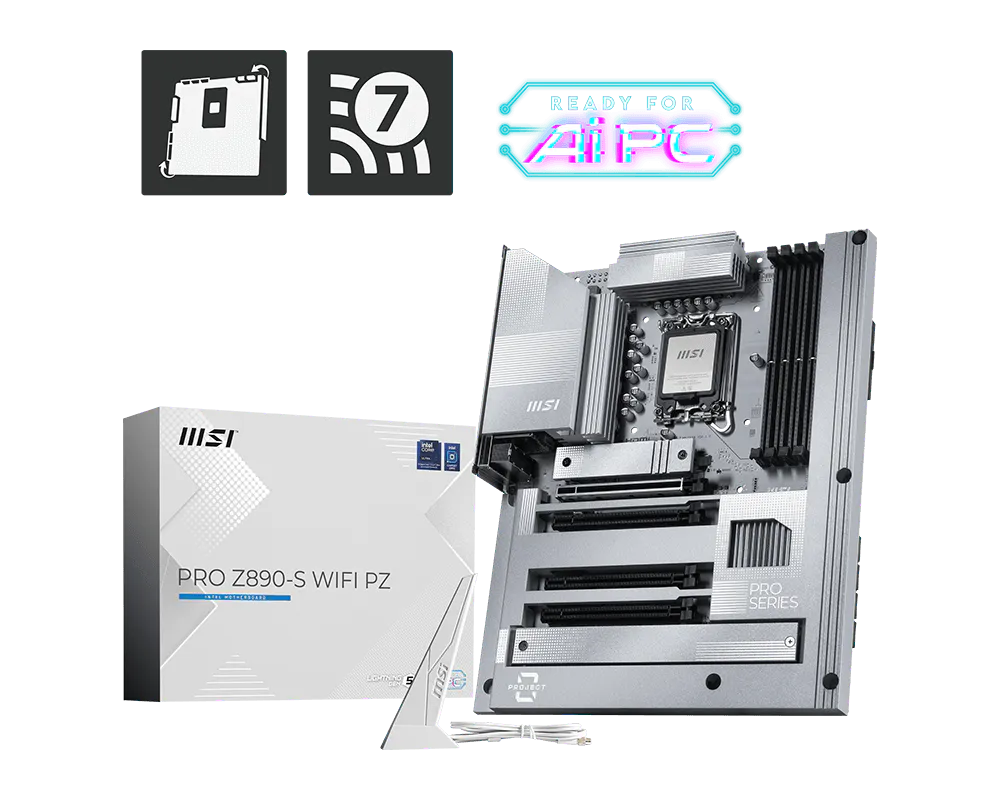 MSI 微星 PRO Z890-S WIFI PZ 主機板