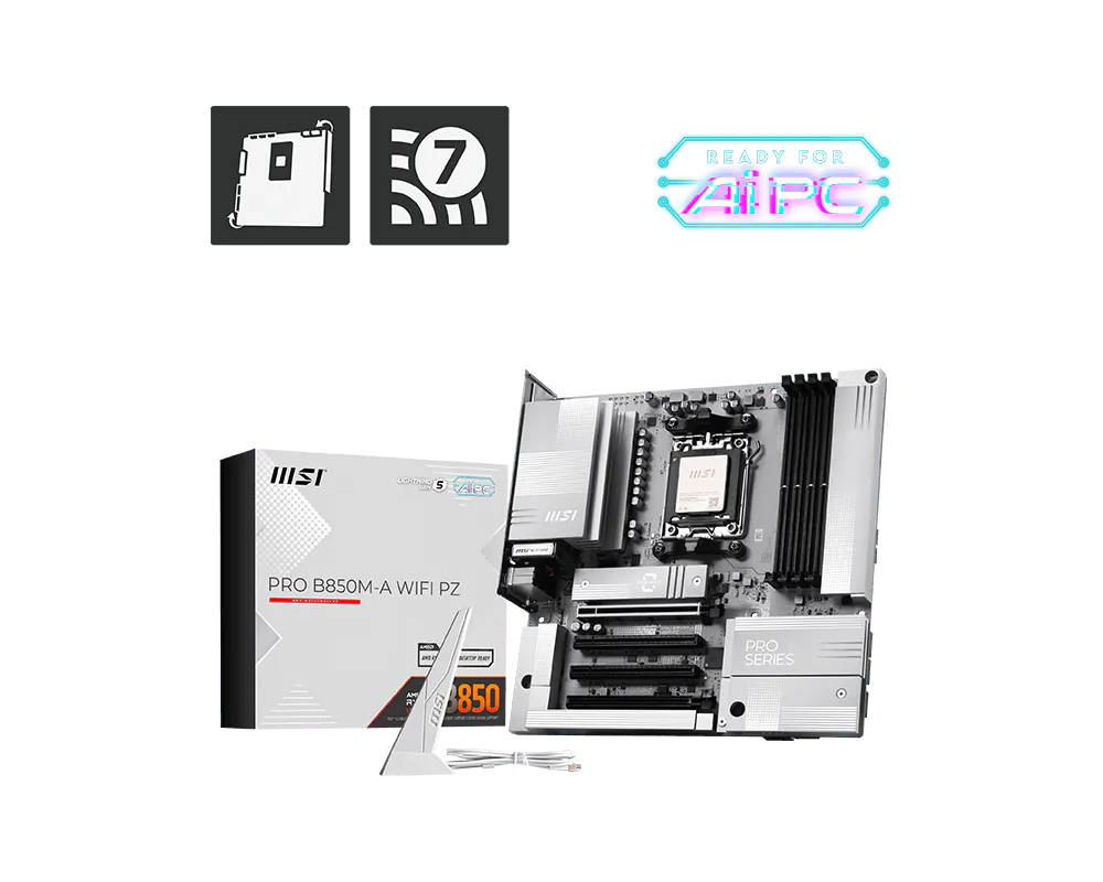 MSI 微星 PRO B850M-A WIFI PZ 主機板