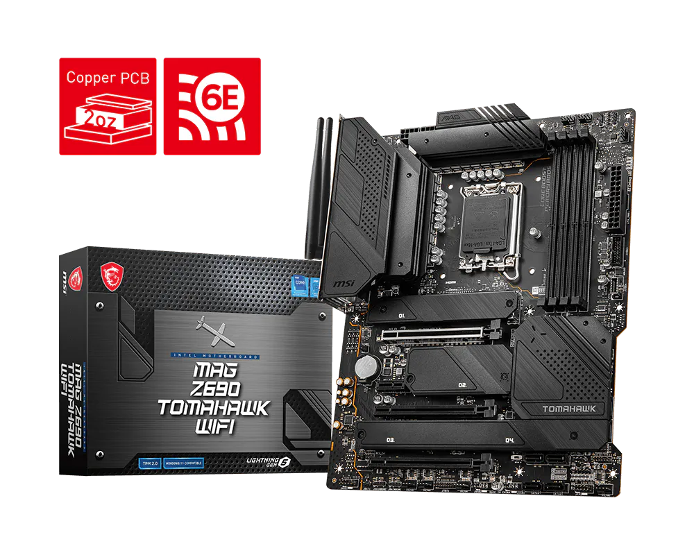 MSI 微星 MAG Z690 TOMAHAWK WIFI 主機板