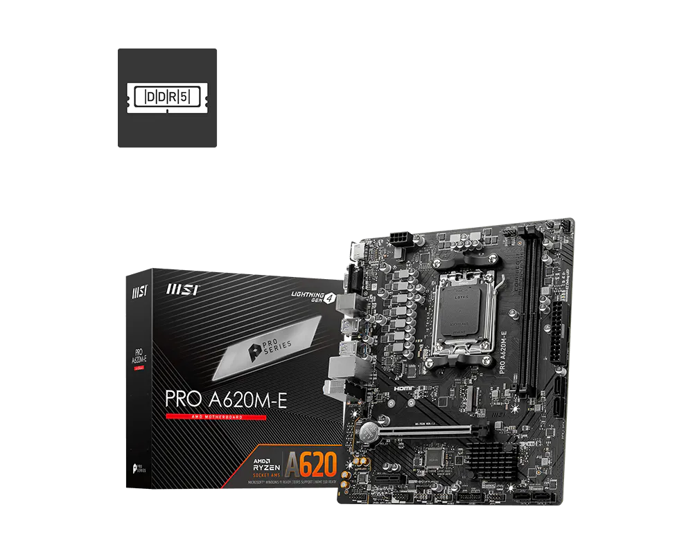 MSI 微星 PRO A620M-E 主機板