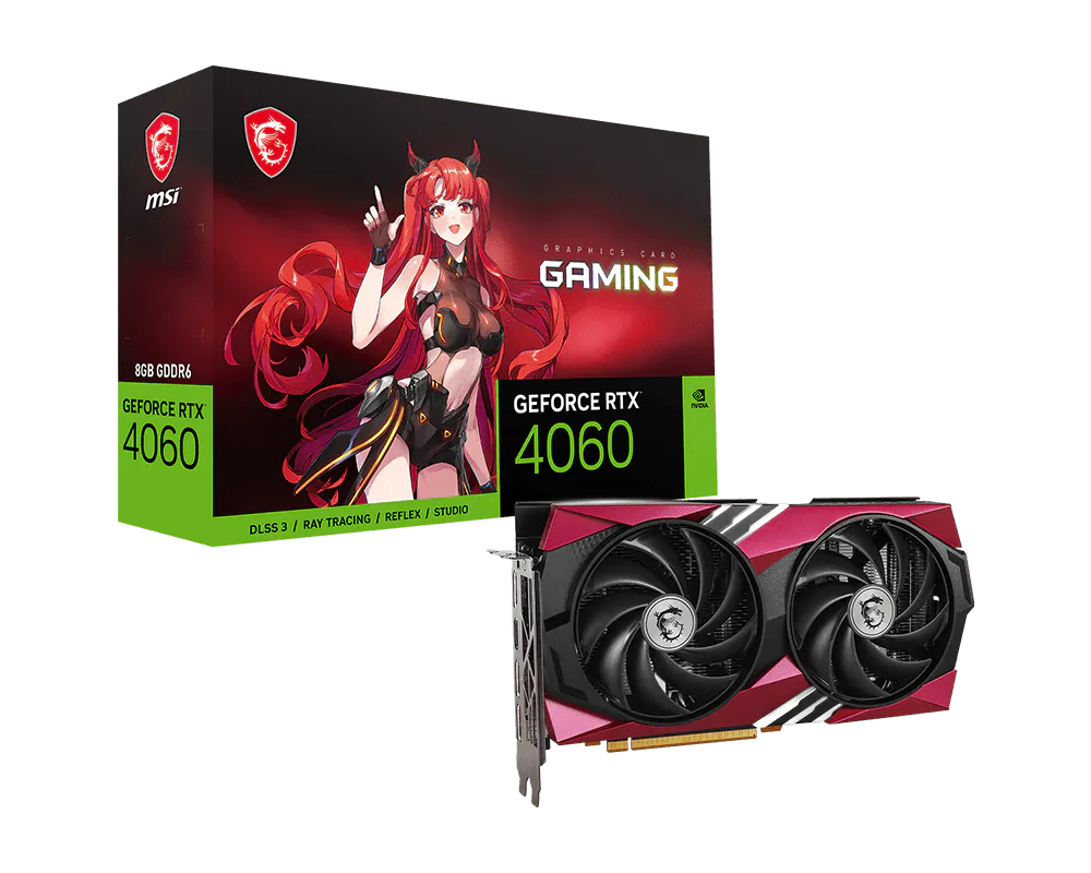 MSI 微星 GeForce RTX™ 4060 GAMING 8G MLG 顯示卡 圖片 1
