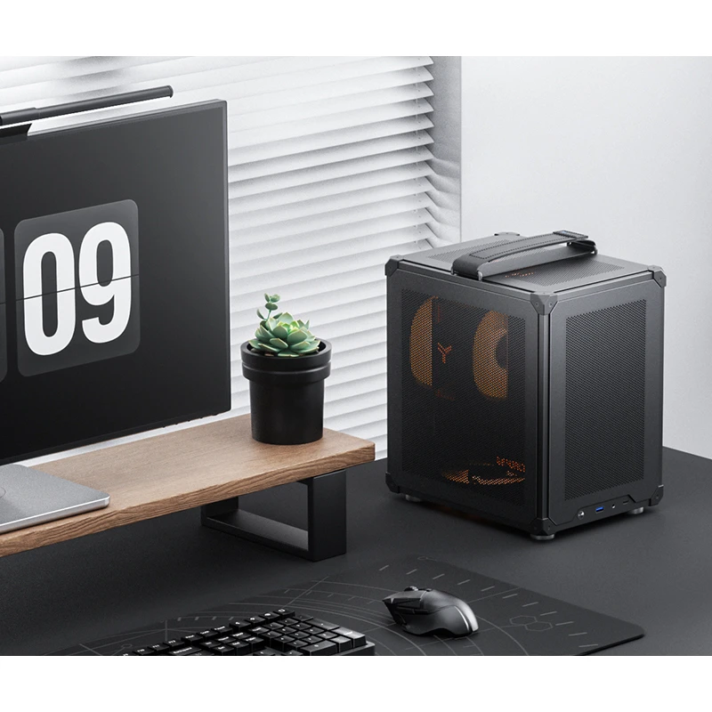 JONSBO 喬思伯 C6-ITX 黑色 機殼 圖片 1