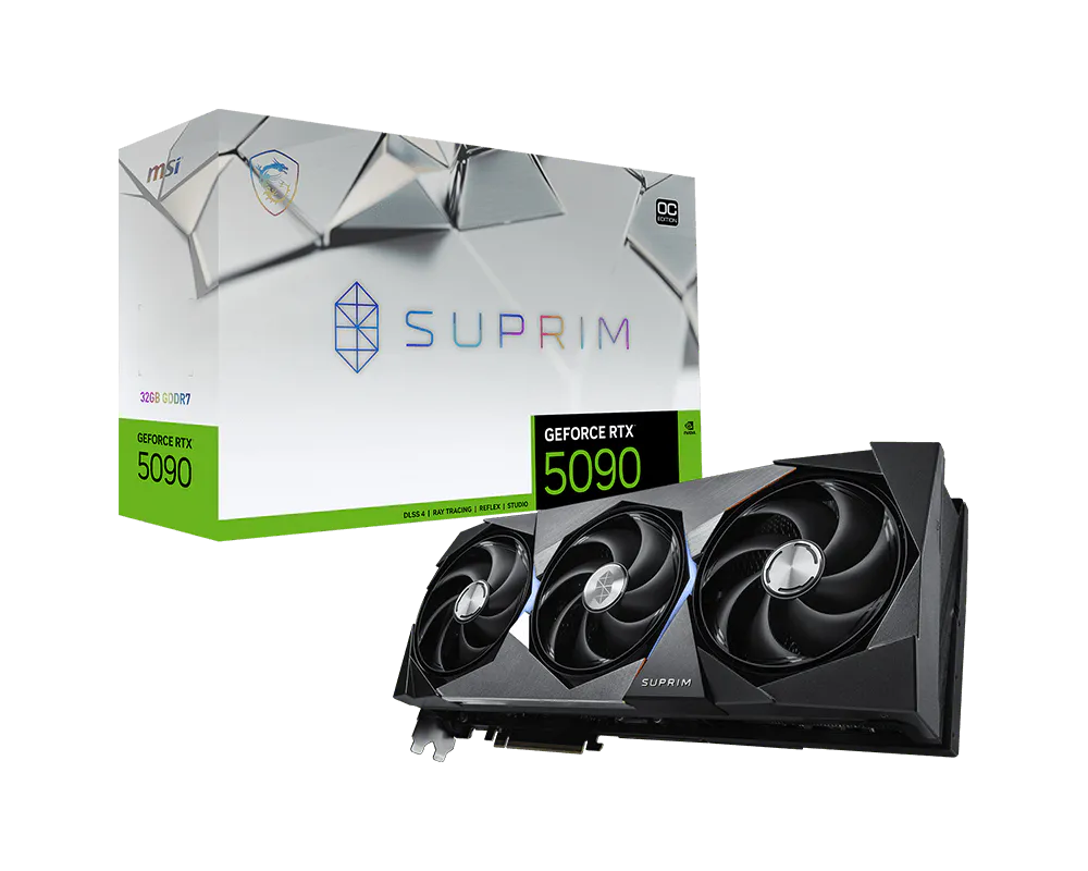 MSI 微星 GeForce RTX™ 5090 32G SUPRIM OC 顯示卡 圖片 1