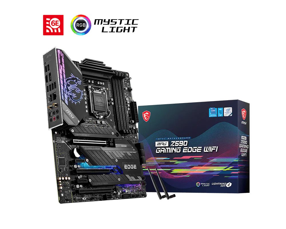 MSI 微星 MPG Z590 GAMING EDGE WIFI 主機板