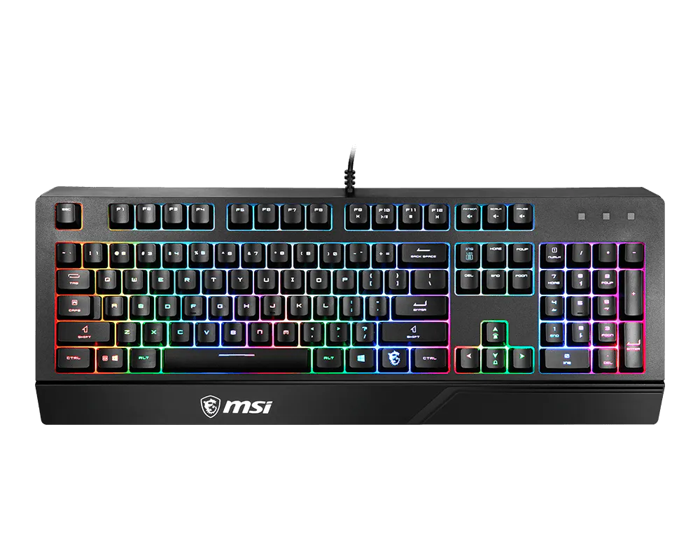 MSI 微星 VIGOR GK20 GAMING KEYBOARD 電競鍵盤 圖片 1