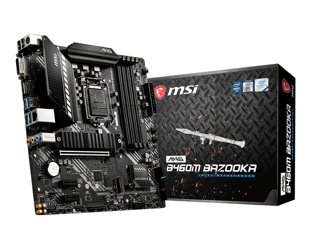 MSI 微星 MAG B460M BAZOOKA 主機板
