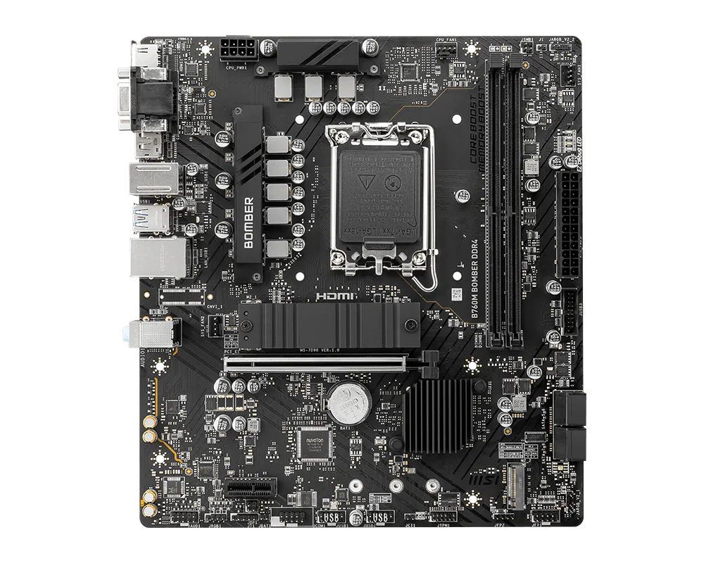 MSI 微星 B760M BOMBER DDR4 主機板 圖片 1