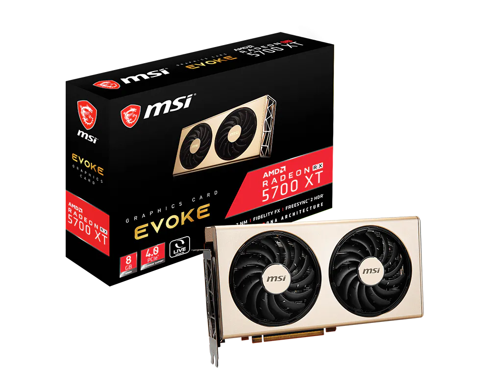 MSI 微星 Radeon RX 5700 XT EVOKE 顯示卡 圖片 1