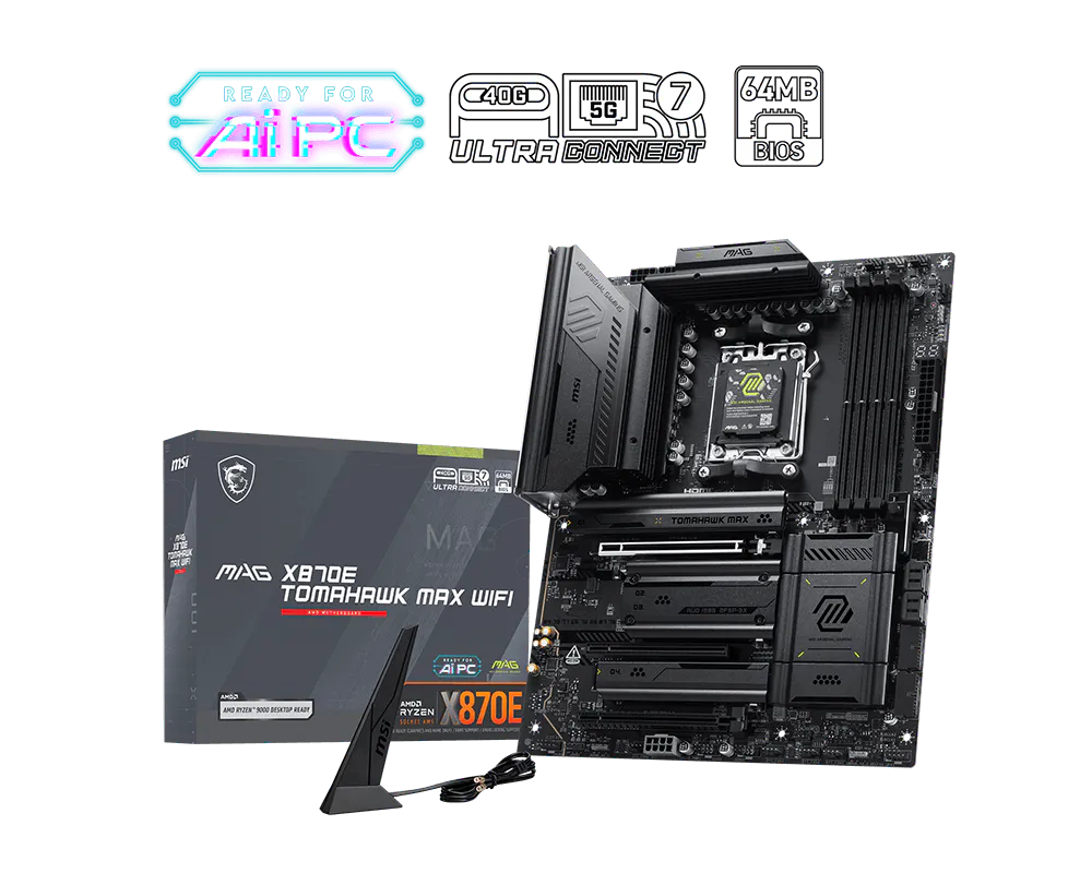 MSI 微星 MAG X870E TOMAHAWK MAX WIFI 主機板