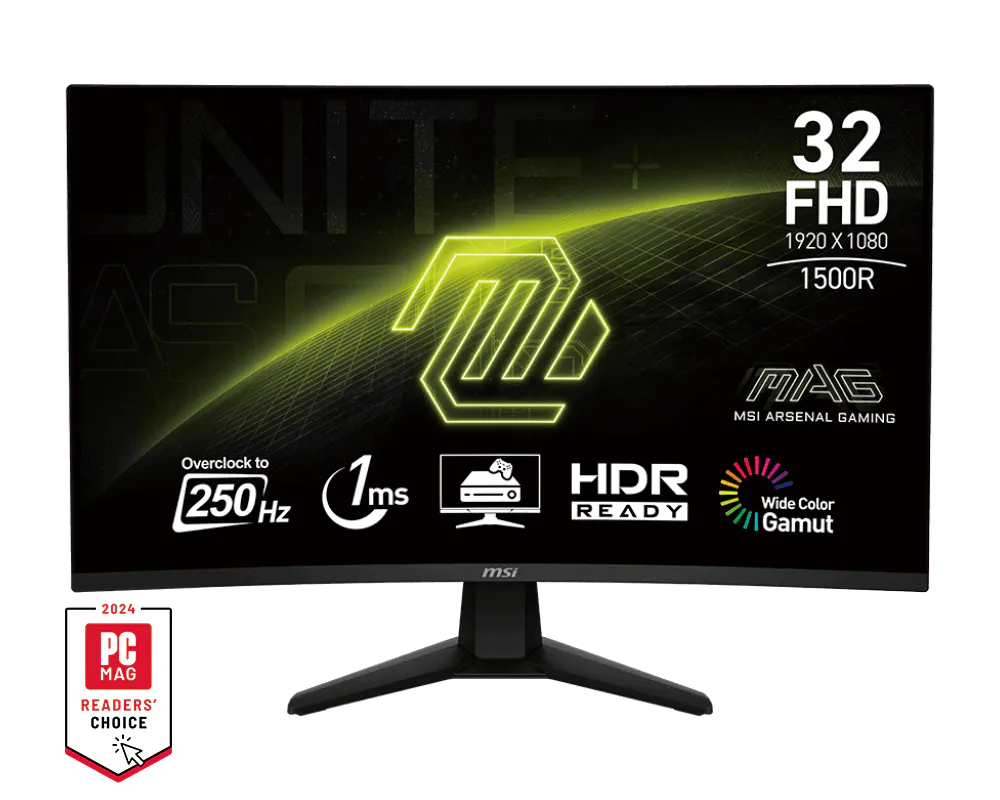 MSI 微星 MAG 32C6X 螢幕 圖片 1