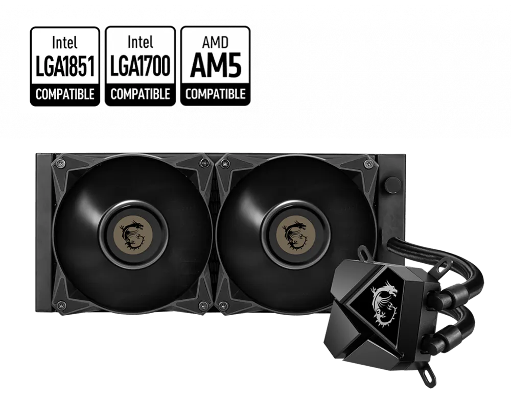 MSI 微星 MAG CORELIQUID P280 一體式 CPU 水冷散熱器 圖片 1