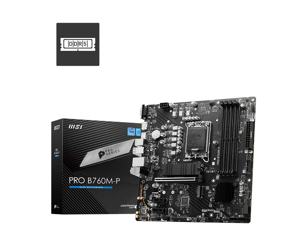 MSI 微星 PRO B760M-P 主機板