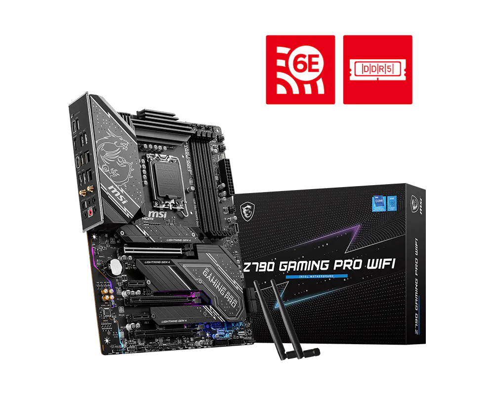 MSI 微星 Z790 GAMING PRO WIFI 主機板