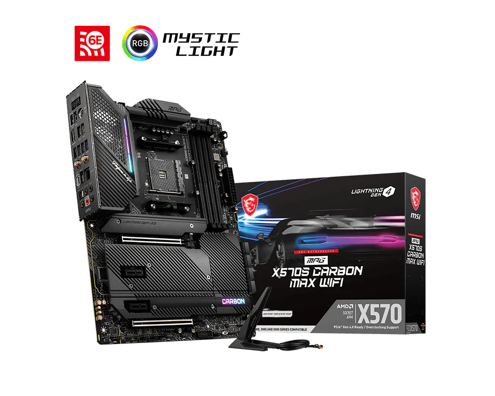 MSI 微星 MPG X570S CARBON MAX WIFI 主機板