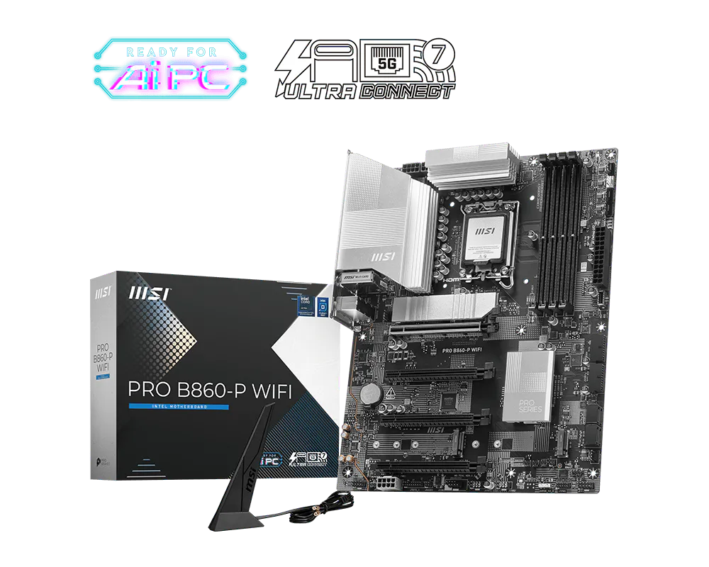 MSI 微星 PRO B860-P WIFI 主機板