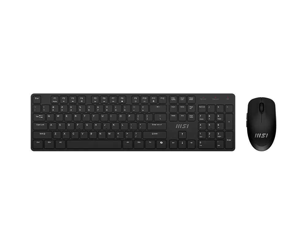 MSI 微星 FORGE K200 WIRELESS COMBO 無線鍵盤滑鼠組 圖片 1