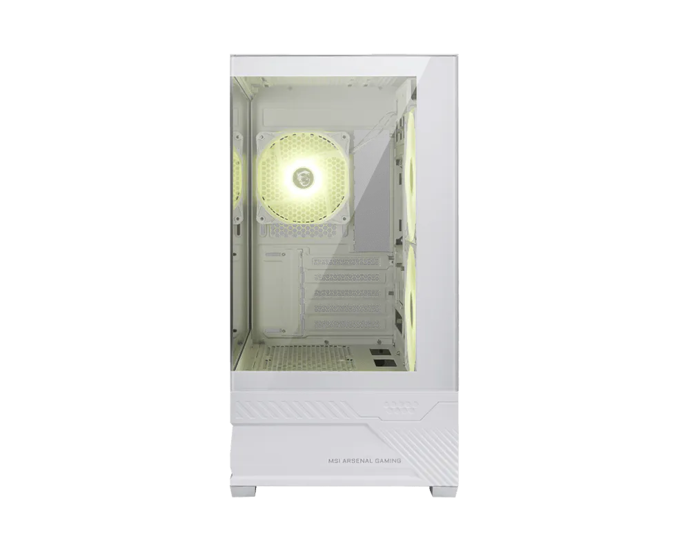 MSI 微星 MAG PANO M110R 白色 電腦機殼 圖片 1