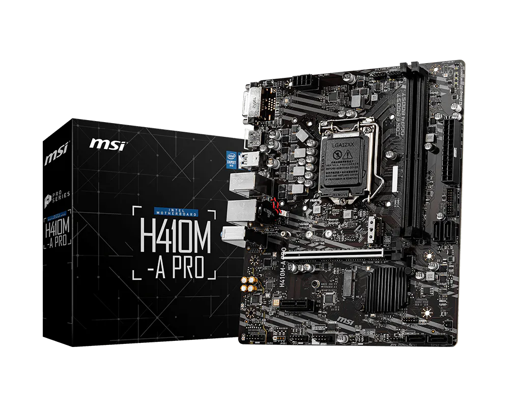 MSI 微星 H410M-A PRO 主機板