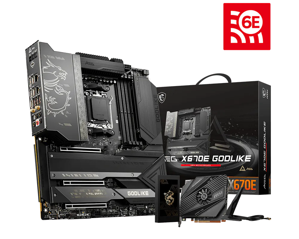 MSI 微星 MEG X670E GODLIKE 主機板 圖片 1