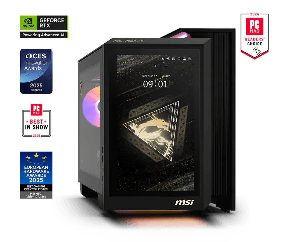 MSI 微星 MEG Vision X AI 2nd 桌上型電腦