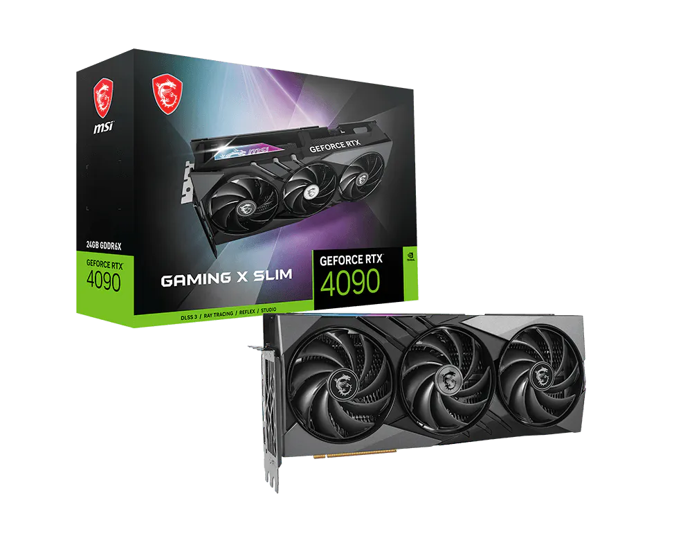 MSI 微星 GeForce RTX™ 4090 GAMING X SLIM 24G 顯示卡 圖片 1