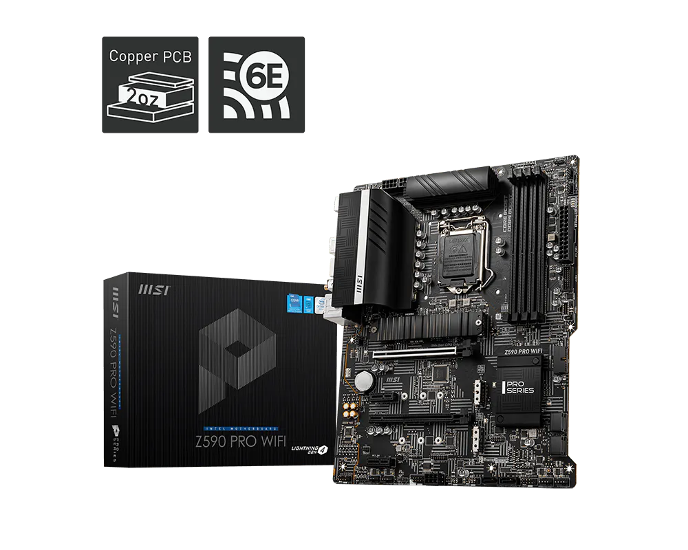 MSI 微星 Z590 PRO WIFI 主機板