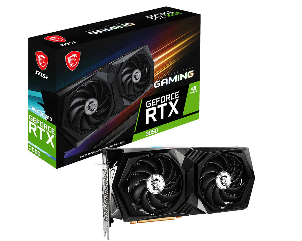 MSI 微星 GeForce RTX™ 3050 GAMING 8G 顯示卡 圖片 1