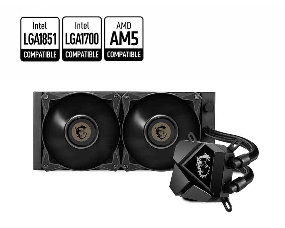 MSI 微星 MAG CORELIQUID P240 一體式 CPU 水冷散熱器 圖片 1