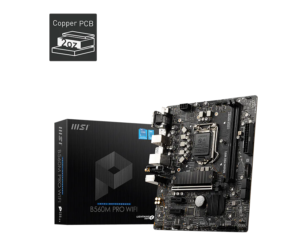 MSI 微星 B560M PRO WIFI 主機板