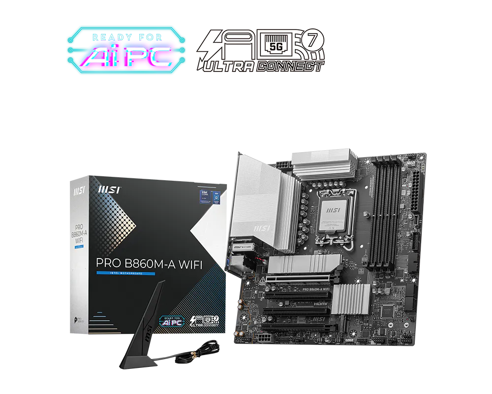 MSI 微星 PRO B860M-A WIFI 主機板