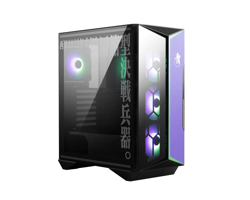 MSI 微星 MPG GUNGNIR 110R EVA e-PROJECT 電腦機殼 圖片 1