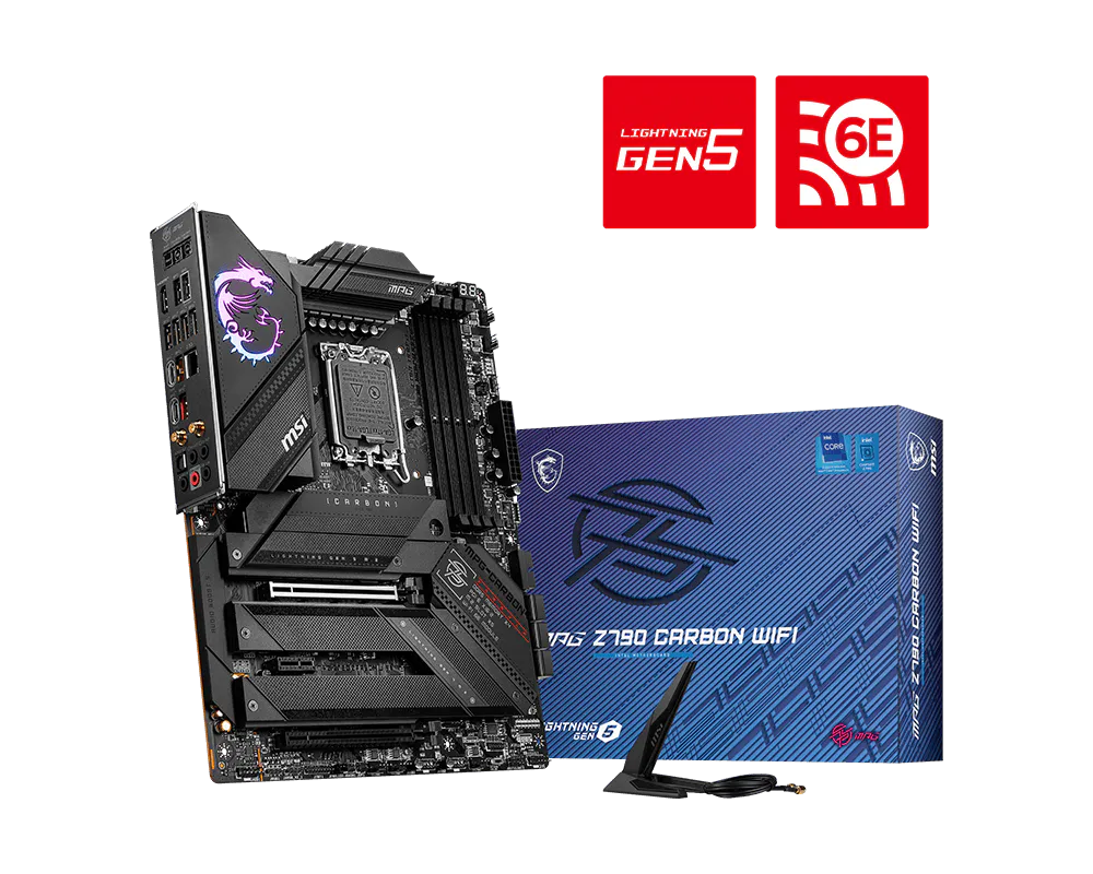 MSI 微星 MPG Z790 CARBON WIFI 主機板 圖片 1