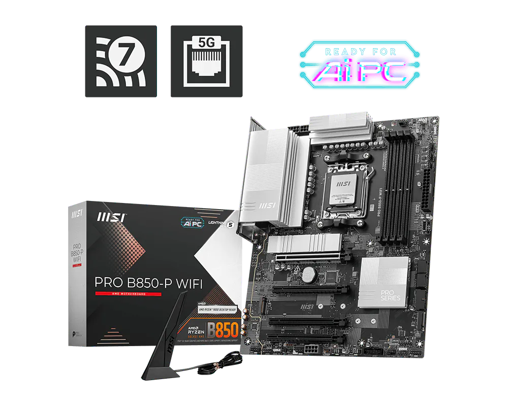 MSI 微星 PRO B850-P WIFI 主機板