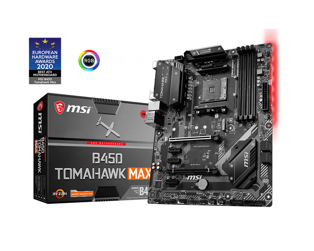MSI 微星 B450 TOMAHAWK MAX 主機板