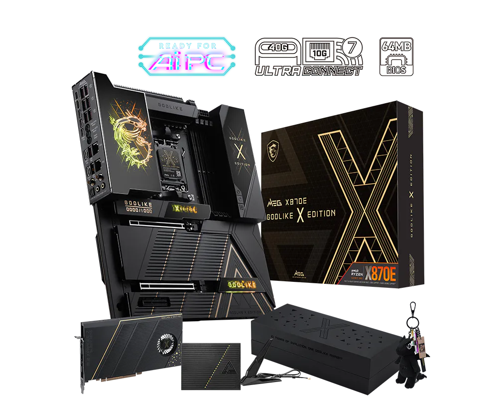 MSI 微星 MEG X870E GODLIKE X EDITION 主機板