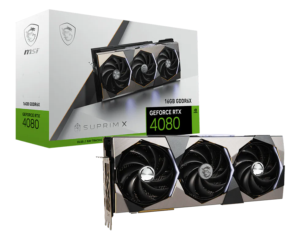 MSI 微星 GeForce RTX™ 4080 16GB SUPRIM X 顯示卡 圖片 1