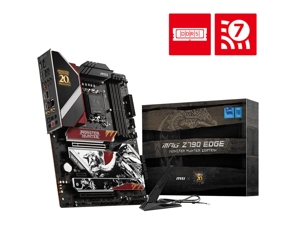 MSI 微星 MPG Z790 EDGE MONSTER HUNTER EDITION 主機板