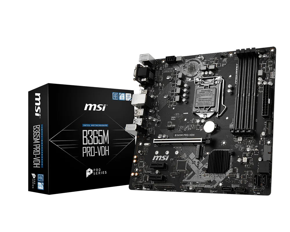 MSI 微星 B365M PRO-VDH 主機板