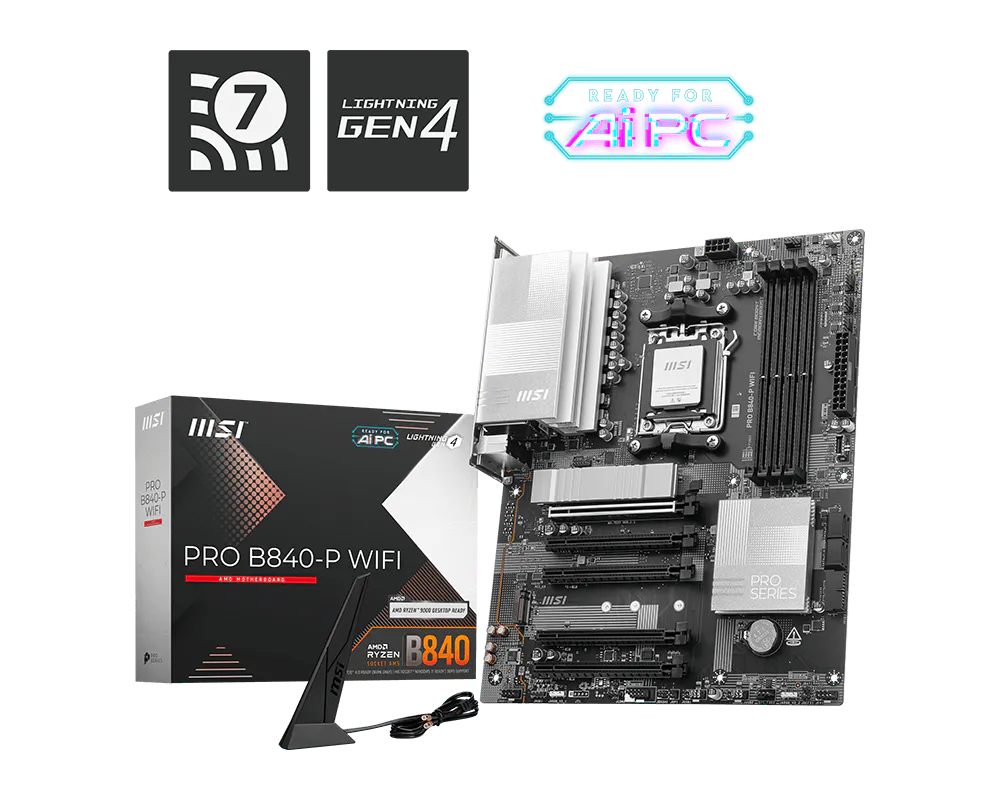MSI 微星 PRO B840-P WIFI 主機板