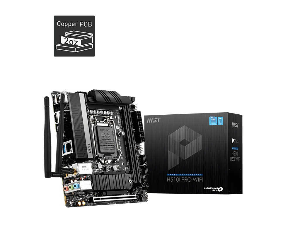 MSI 微星 H510I PRO WIFI 主機板