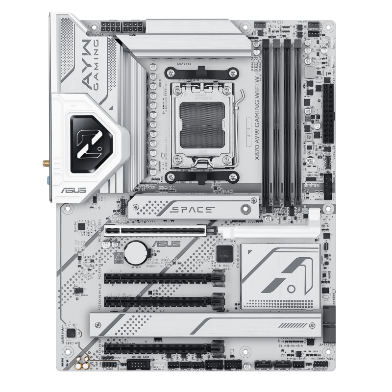 ASUS 華碩 X870 AYW GAMING WIFI W 主機板 圖片 1