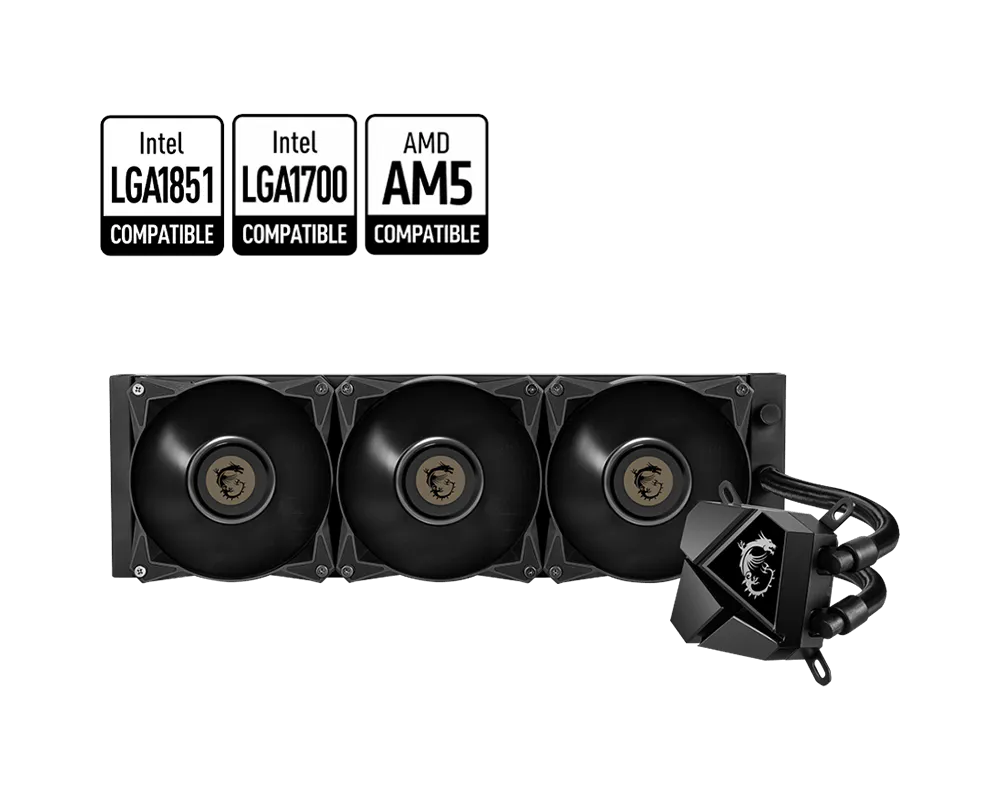 MSI 微星 MAG CORELIQUID P360 一體式 CPU 水冷散熱器 圖片 1
