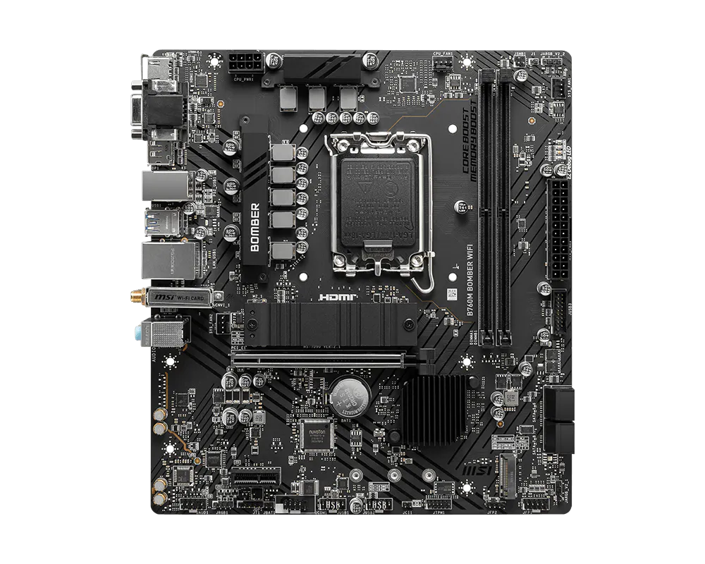 MSI 微星 B760M BOMBER WIFI 主機板
