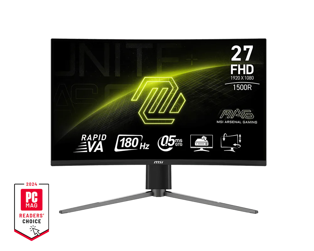 MSI 微星 MAG 27C6PF 螢幕 圖片 1