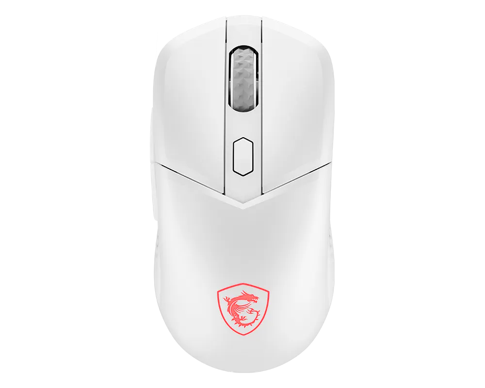 MSI 微星 VERSA 300 ELITE WIRELESS WHITE 電競滑鼠 圖片 1