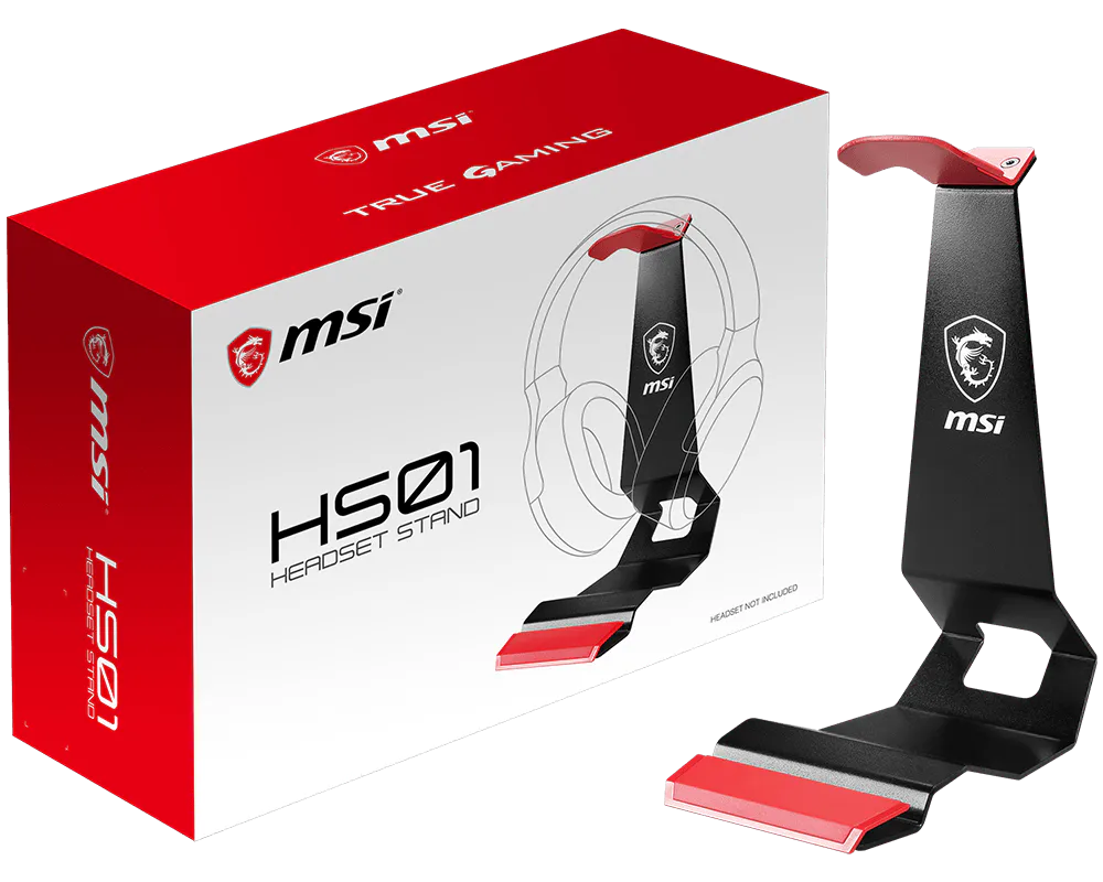 MSI 微星 HS01 HEADSET STAND 耳機支架 圖片 1