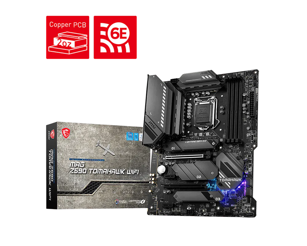 MSI 微星 MAG Z590 TOMAHAWK WIFI 主機板